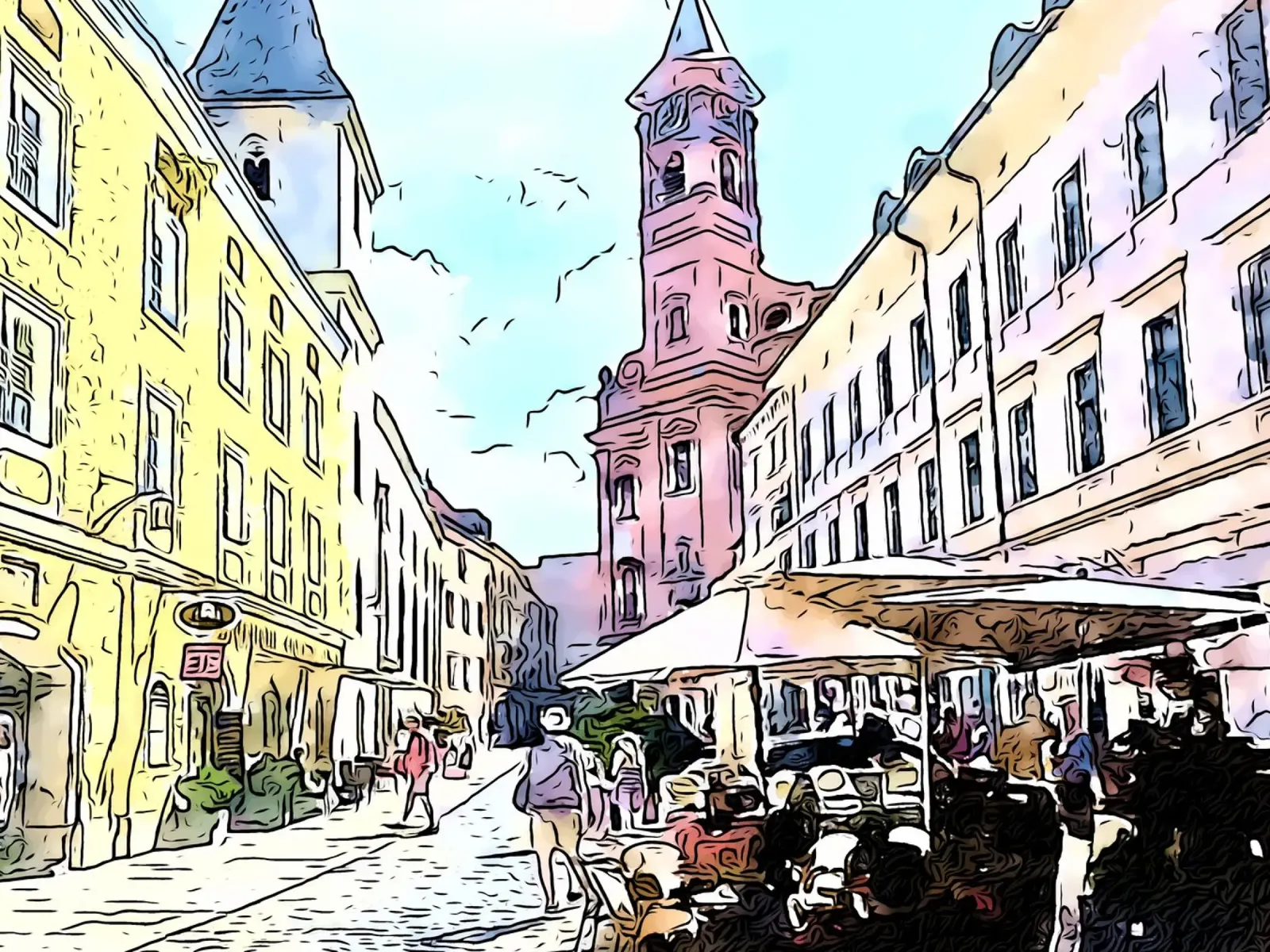 Passau, Motiv 7 pellicola backlit da ZAMART