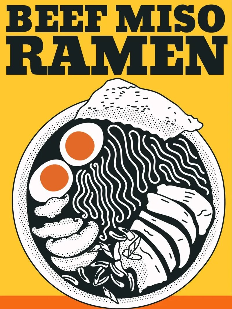 Miso Ramen pellicola backlit da Dreamer10