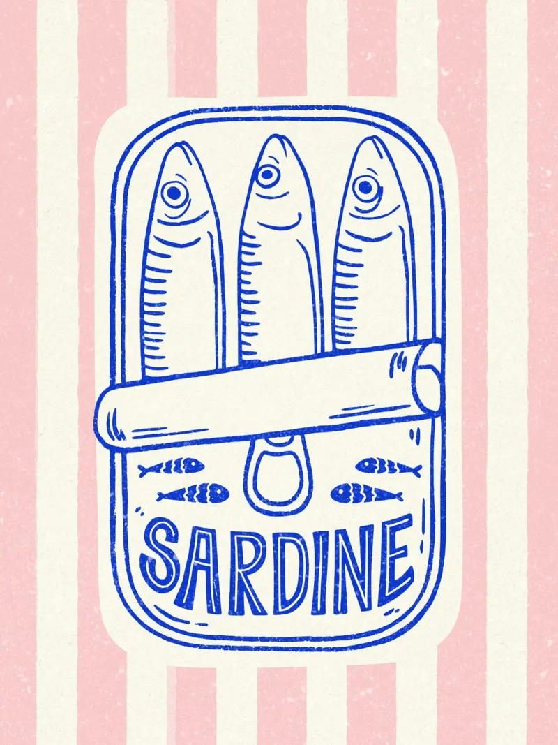 Sardines pellicola backlit da Dreamer10