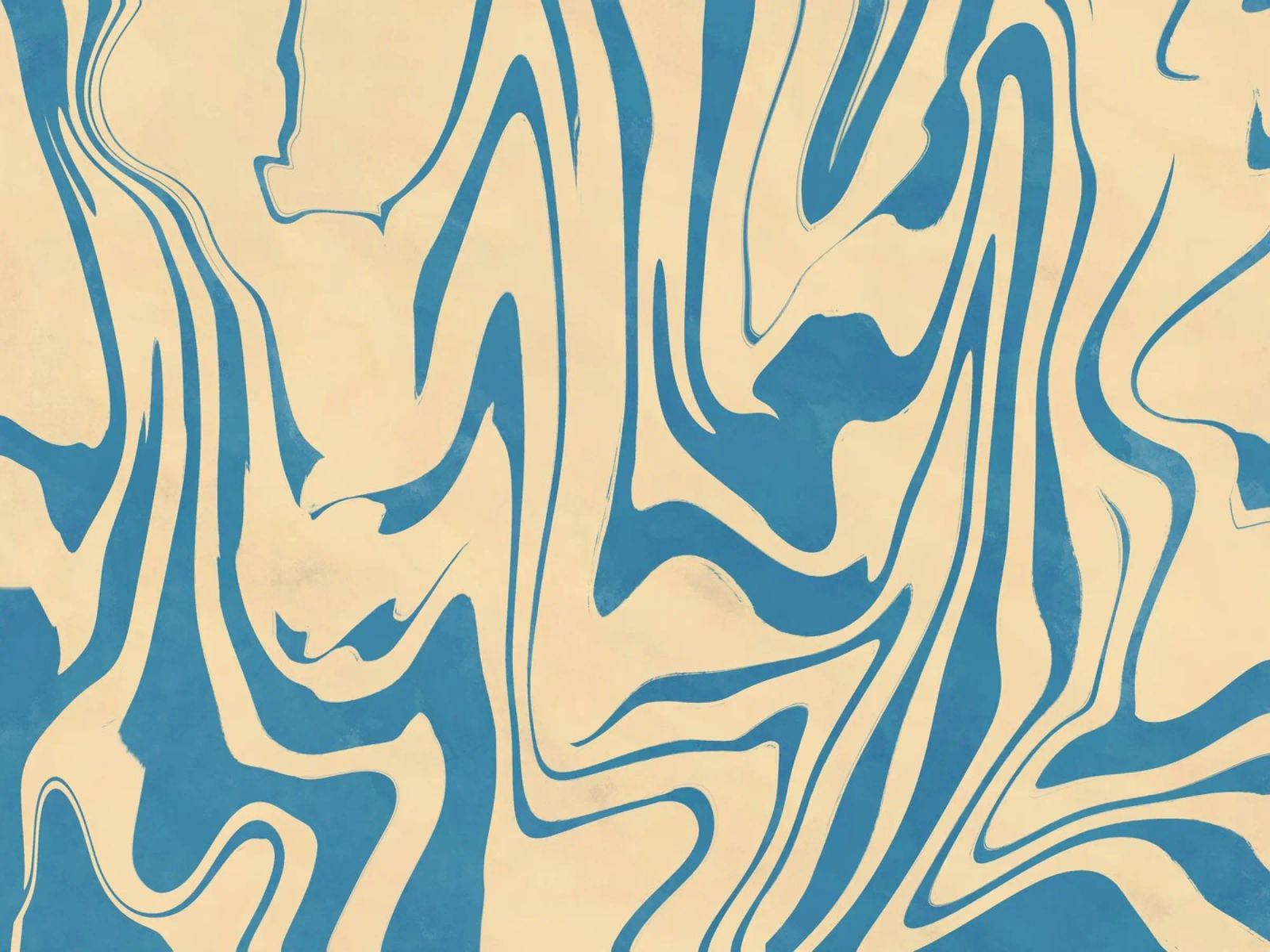 Fluid lines pattern 05 hahnemühle by Little Dean