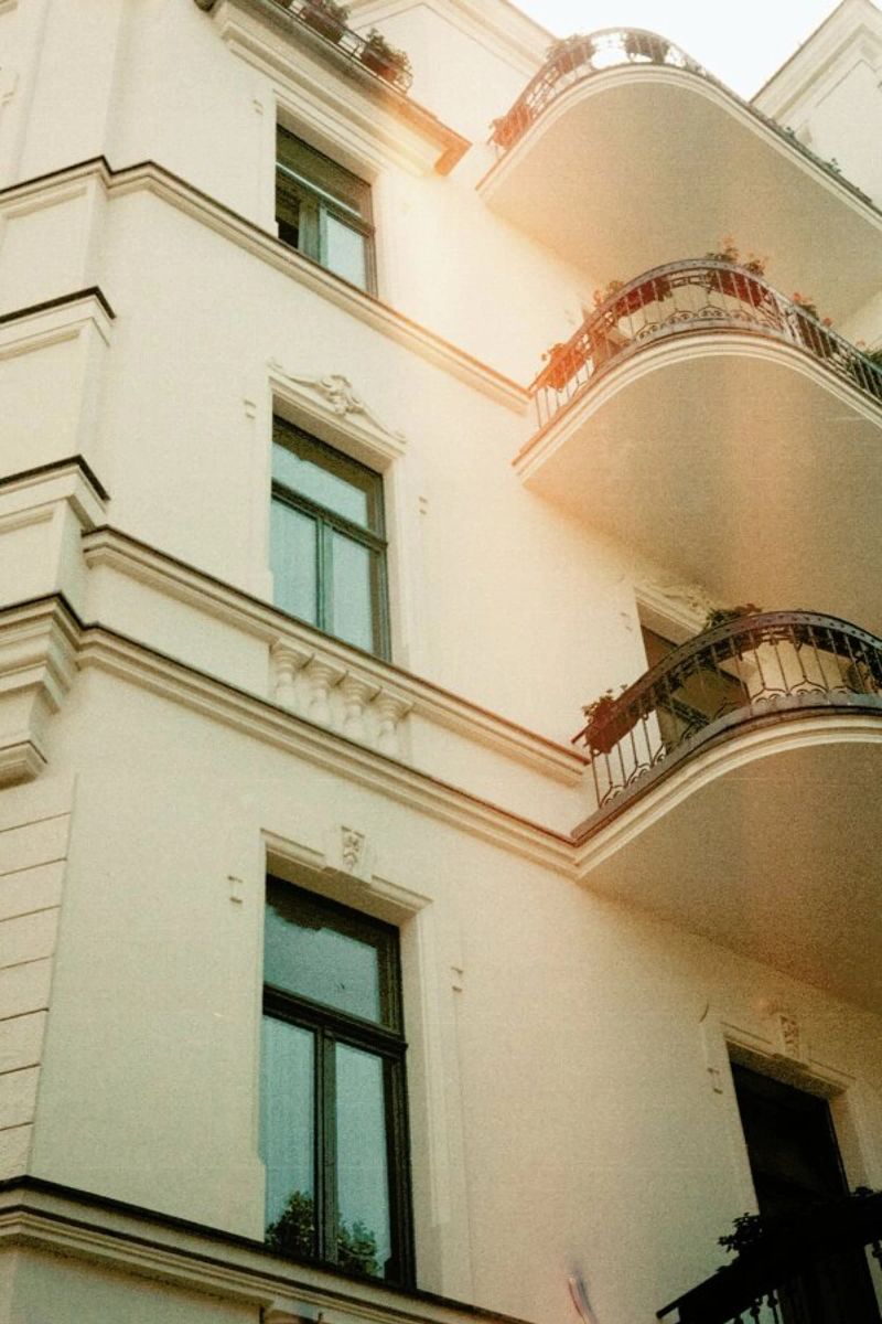 Analog Series Flares On Architecture poster da Sebastian Hilgetag