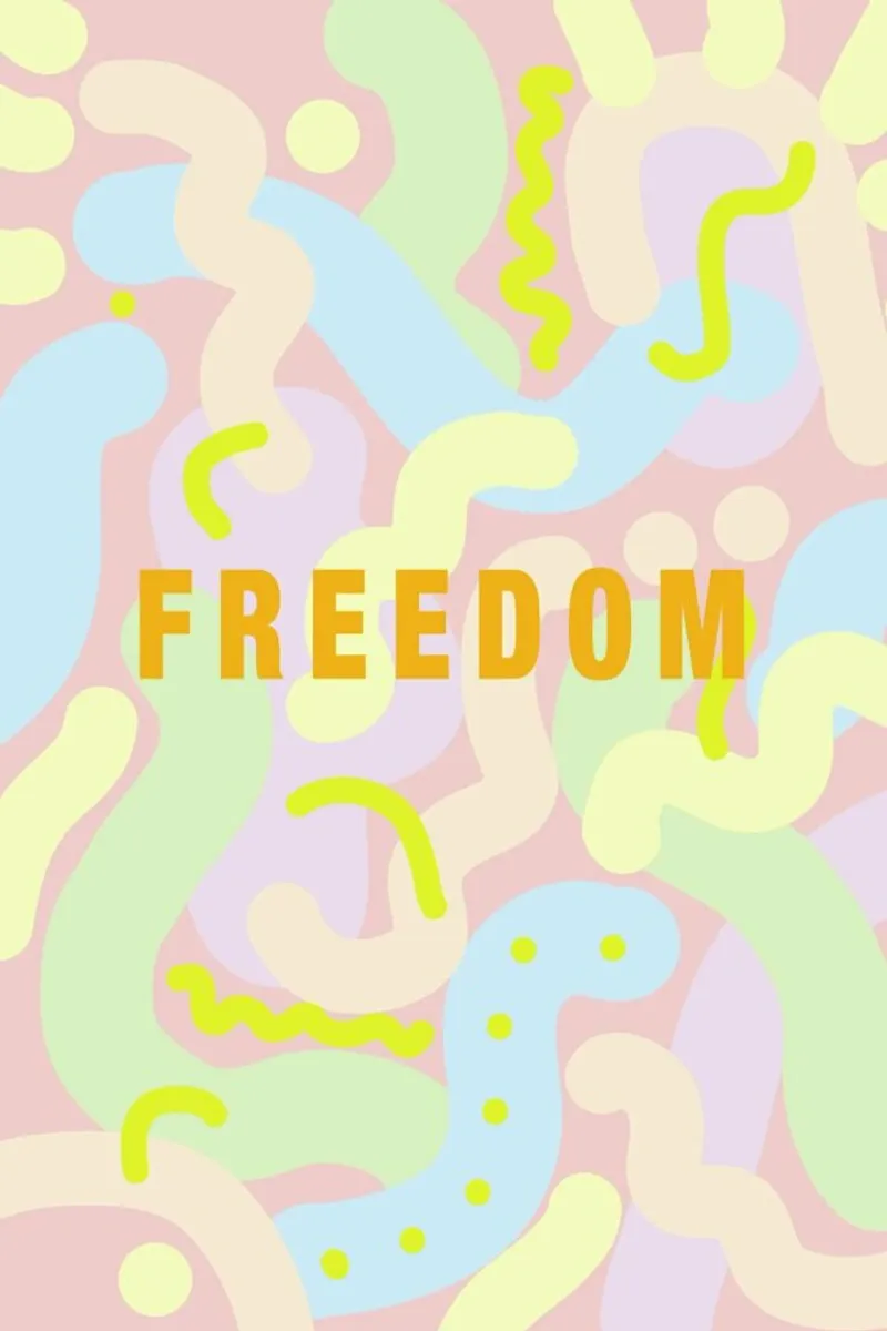 Freedom Spring Summer Happy pellicola backlit da Vasare Nar