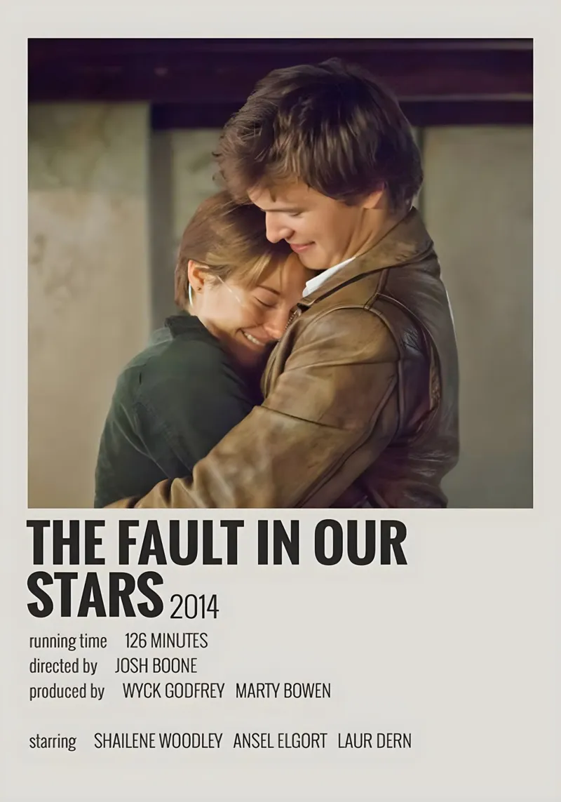 THE FAULT IN OUR STARS 2014 pellicola backlit da MVFminimalist