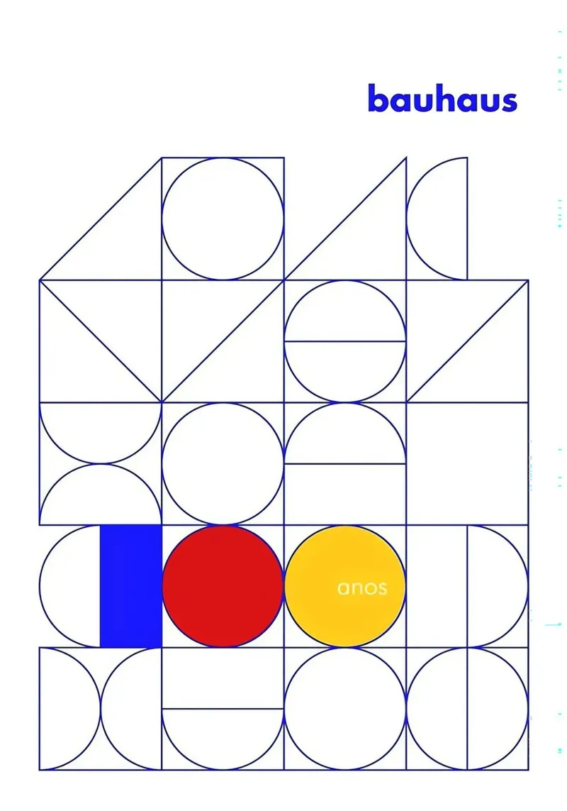 Bauhaus 1919 canvas by Brooke