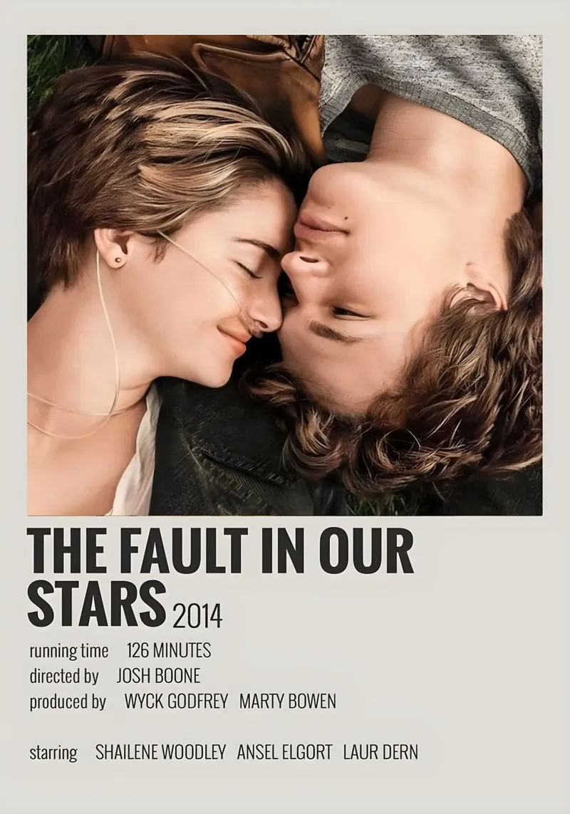 THE FAULT IN OUR STARS 2014 pellicola backlit da MVFminimalist