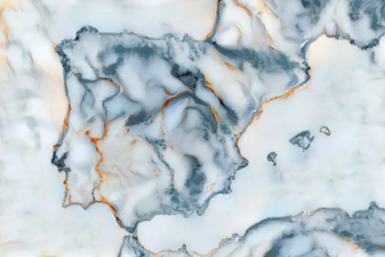 Spain Marble Map backlit film by Octavian