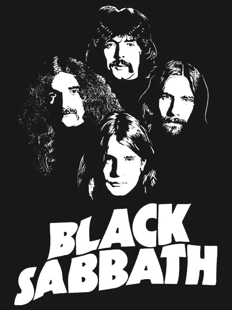 arte della band dei black sabbath carta hahnemühle da vanhesling