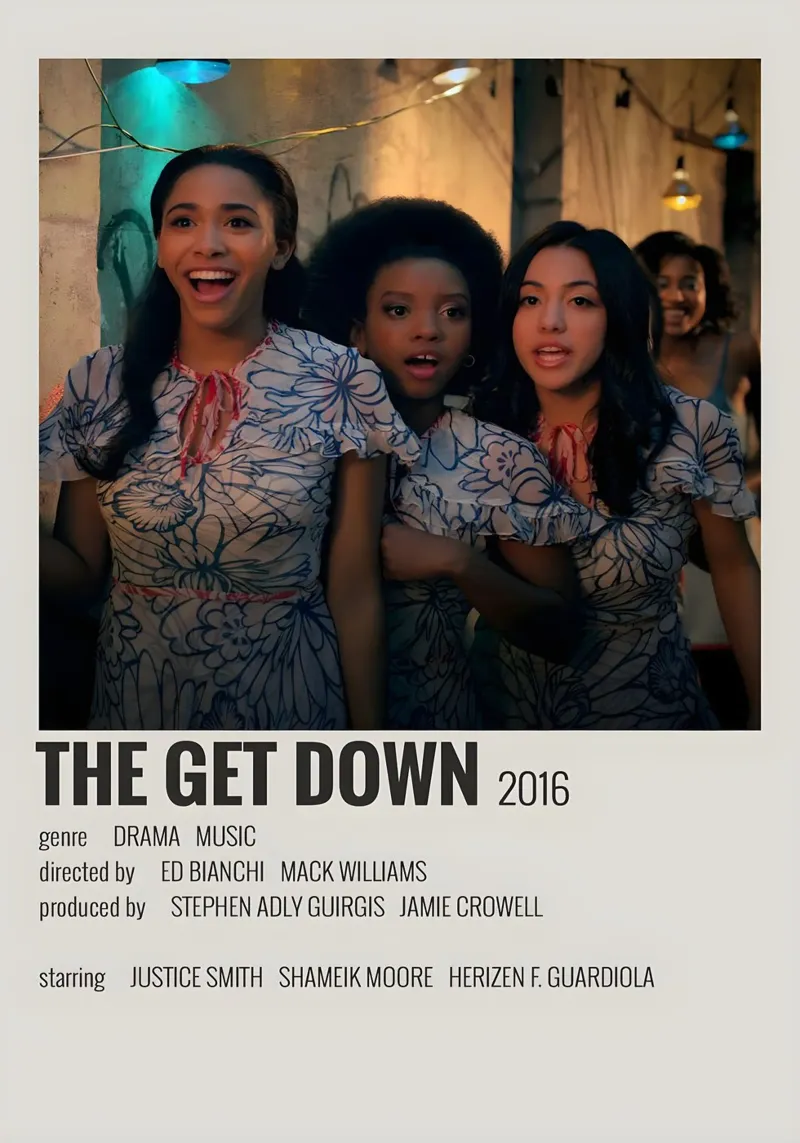 THE GET DOWN 2016 pellicola backlit da MVFminimalist