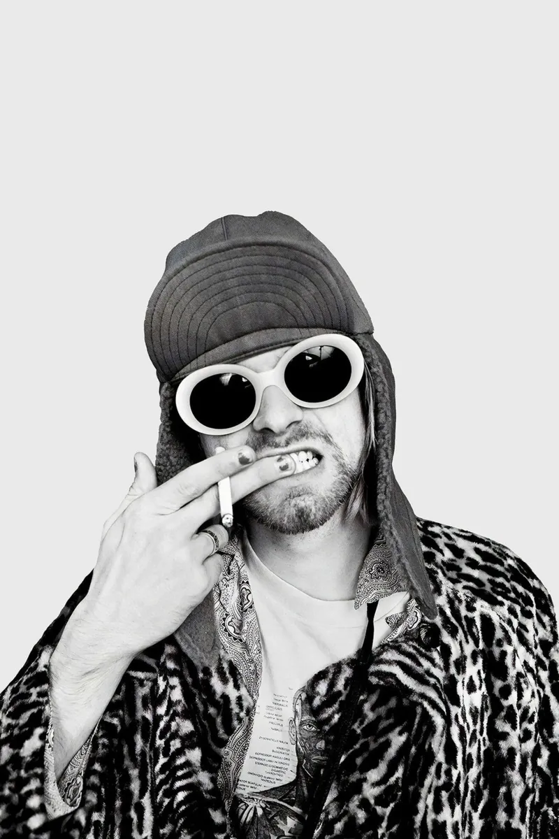 Kurt Cobain and Cigarette carta hahnemühle da nicol shop