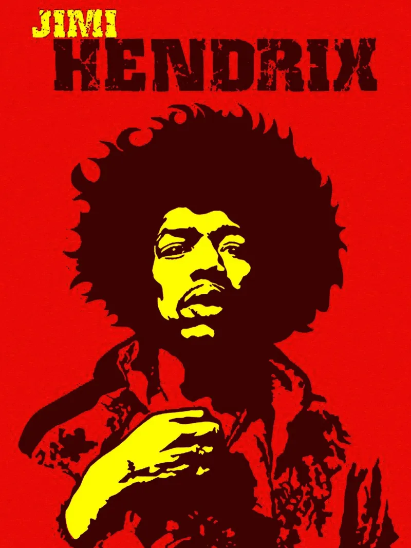 jimi hendrix pellicola backlit da vanhesling