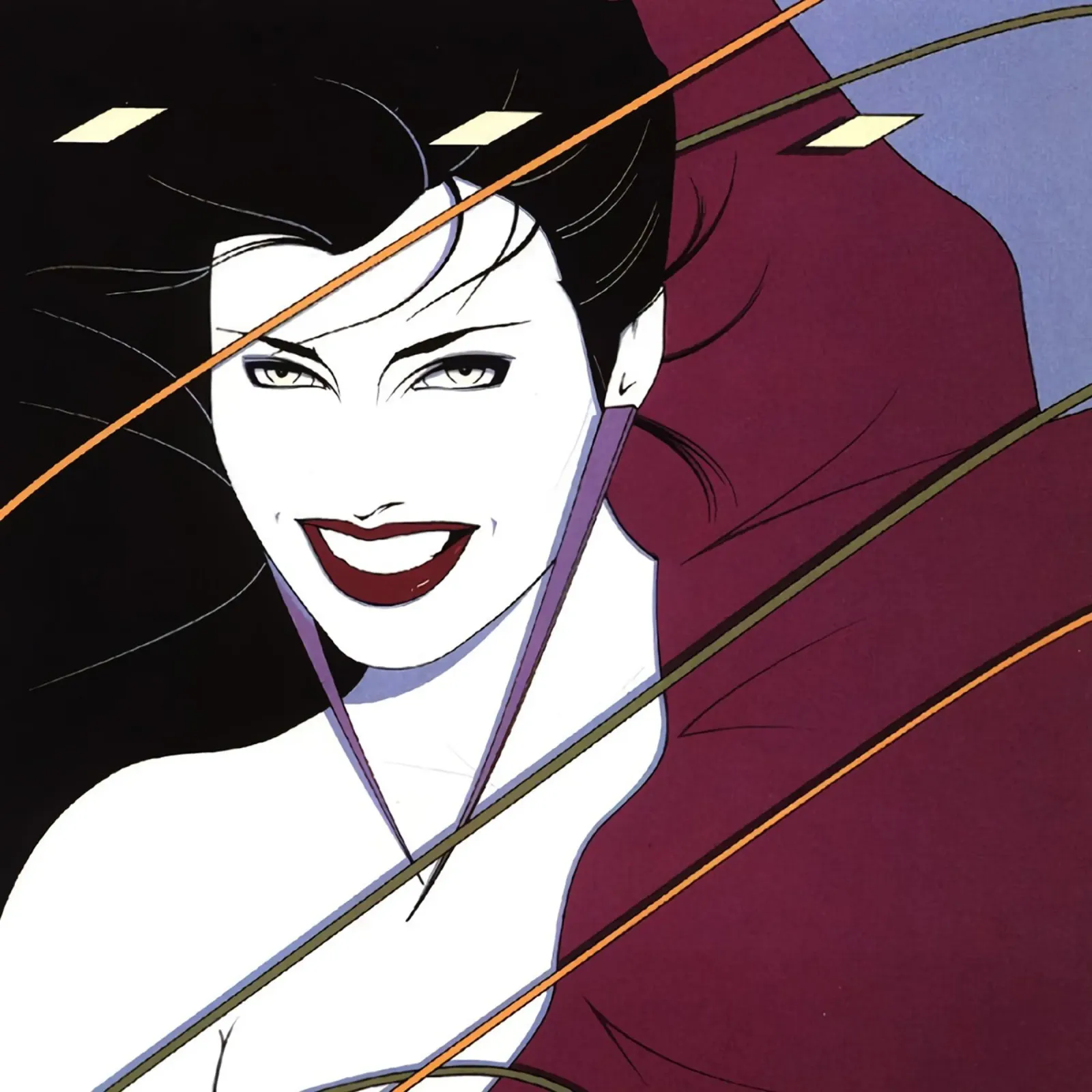 Patrick Nagel art carta hahnemühle da Kabir
