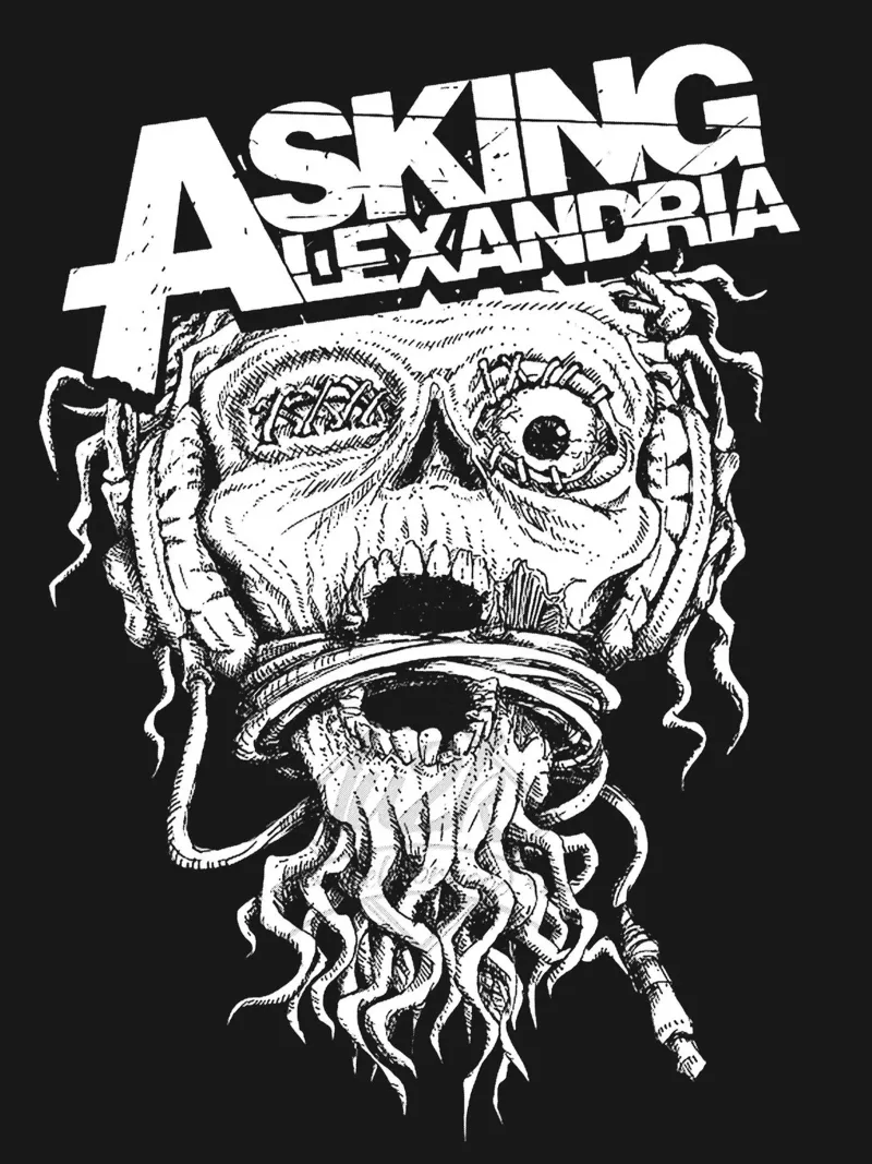 L'art du groupe Asking Alexandria hahnemühle de vanhesling