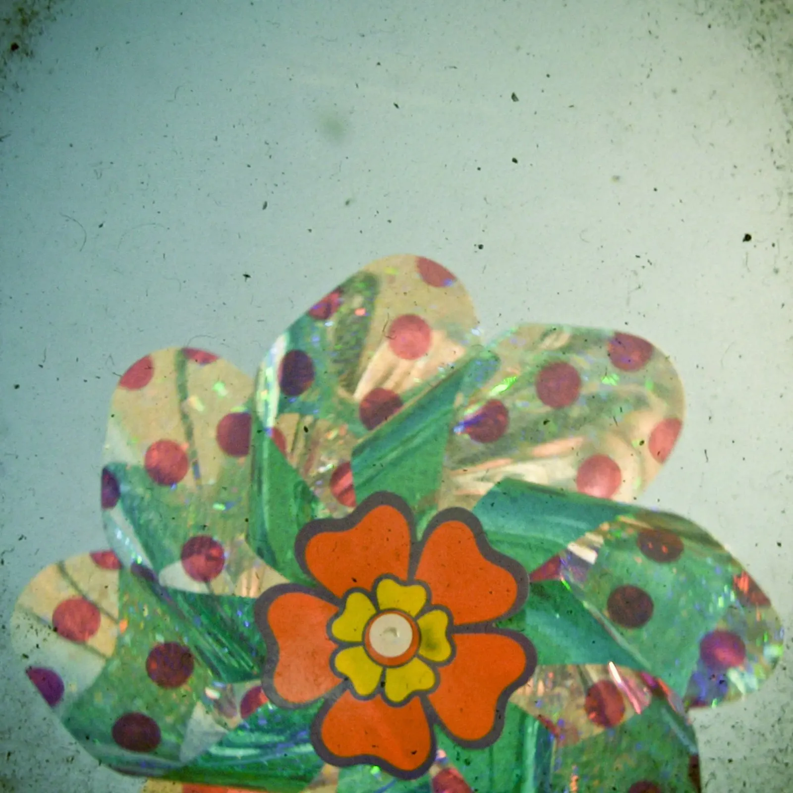 Il fiore d'argento poster con telaio in alluminio da Cassia Beck Photography