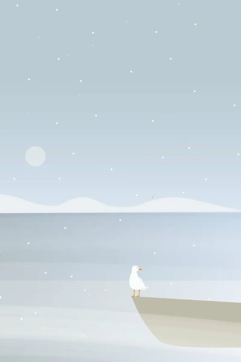 Wintersegler film rétro-éclairé de XOXO Arte
