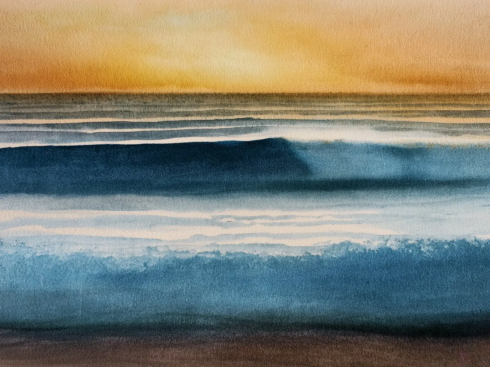 Haze d'oro carta hahnemühle da Matthias Keller Studio