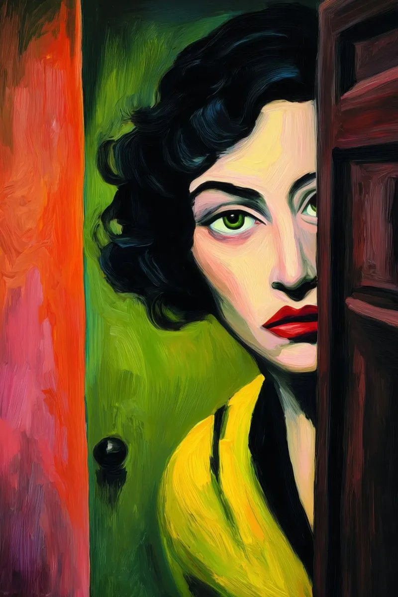 The Observer | Ritrattistica neo-noir poster con telaio in plastica da Autofocus