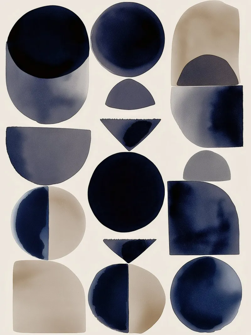 Moon Phases & Tide Marks hahnemühle by Seed & Signal