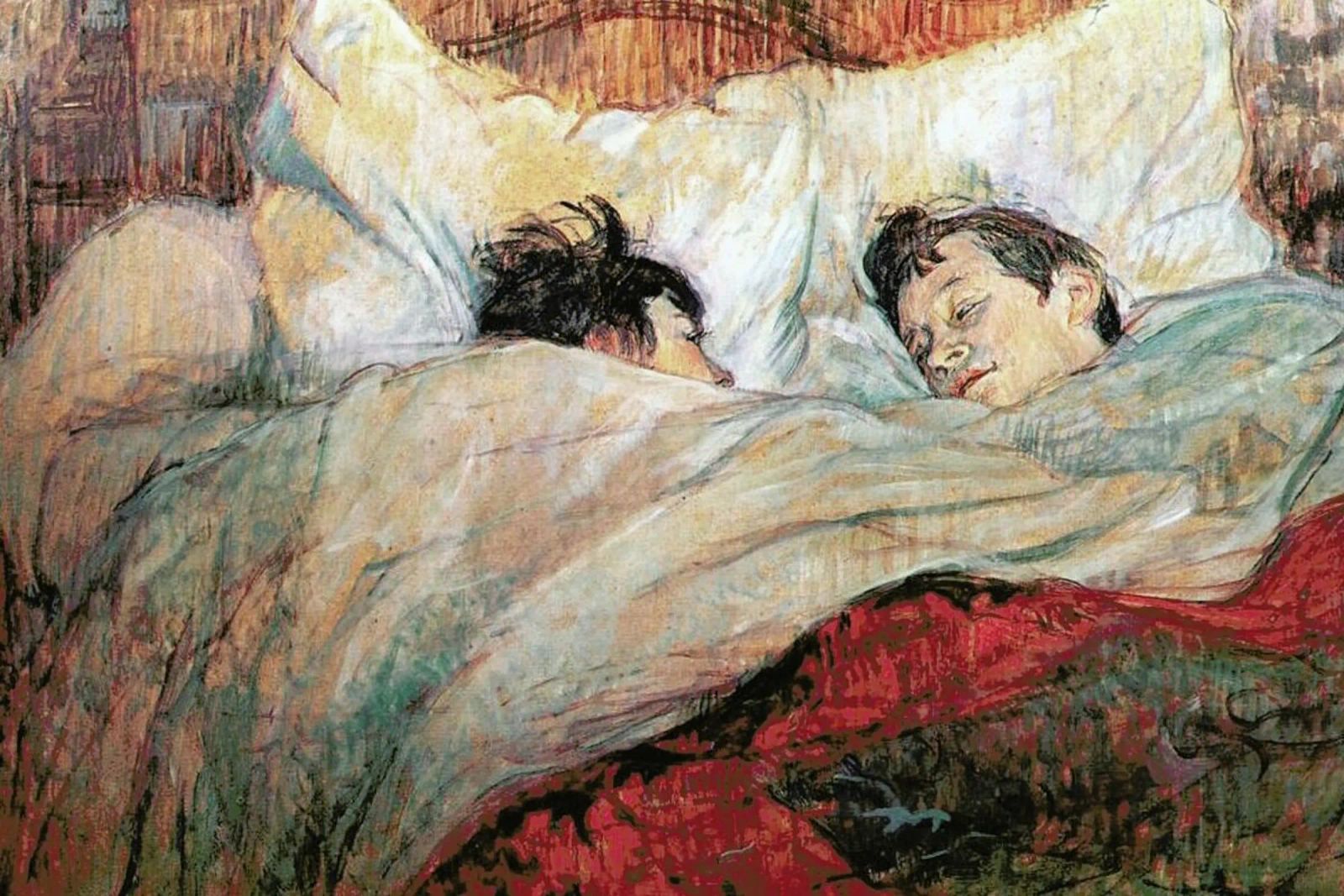 Toulouse-Lautrec - In Bed poster by Vintage by JUNIQE