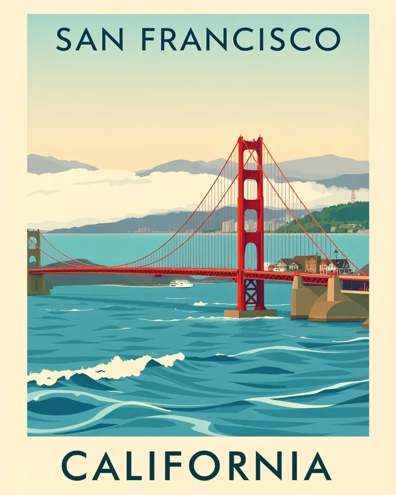 The View Of San Francisco hahnemühle by HicksShop