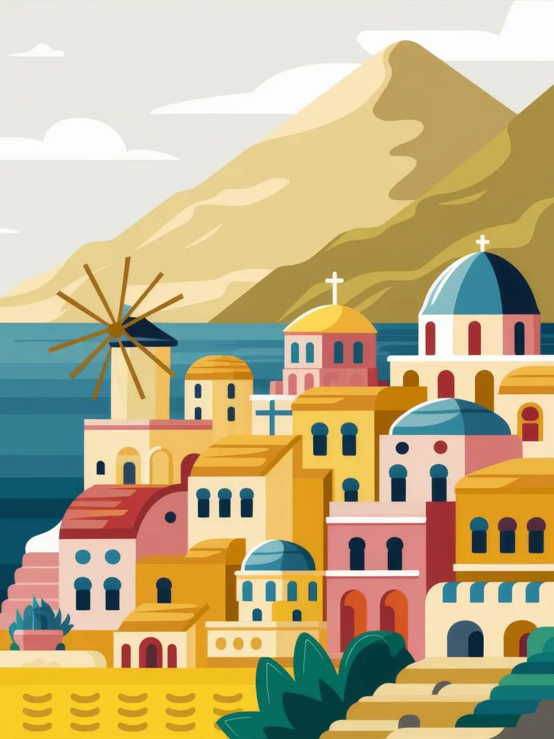Positano Seaside Dream pellicola backlit da Muse Artworks