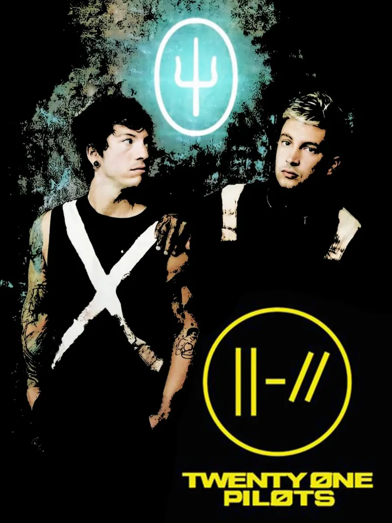 Arte dei Twenty One Pilots pellicola backlit da music soul