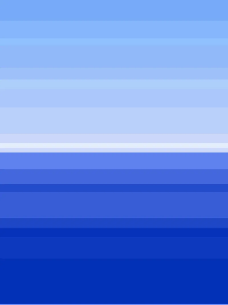 Vue de la mer, graphisme dans les tons bleus hahnemühle de Lilou Art
