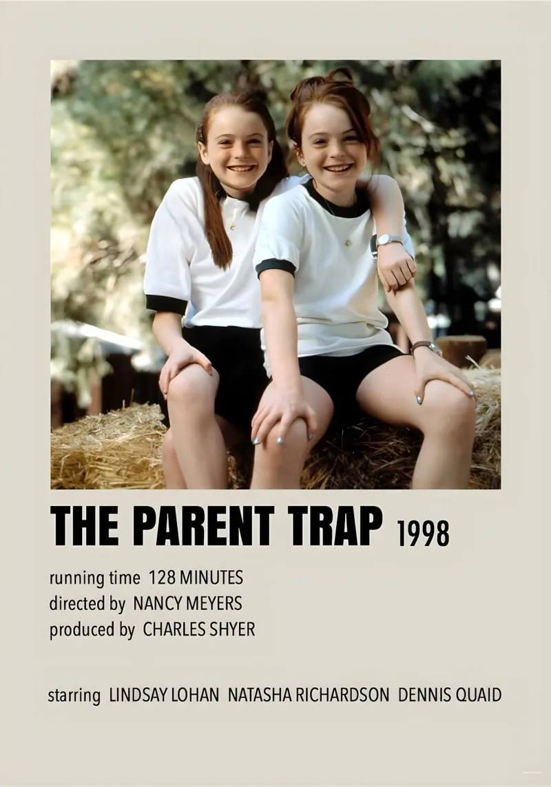 THE PARENT TRAP 1998 carta hahnemühle da MVFminimalist