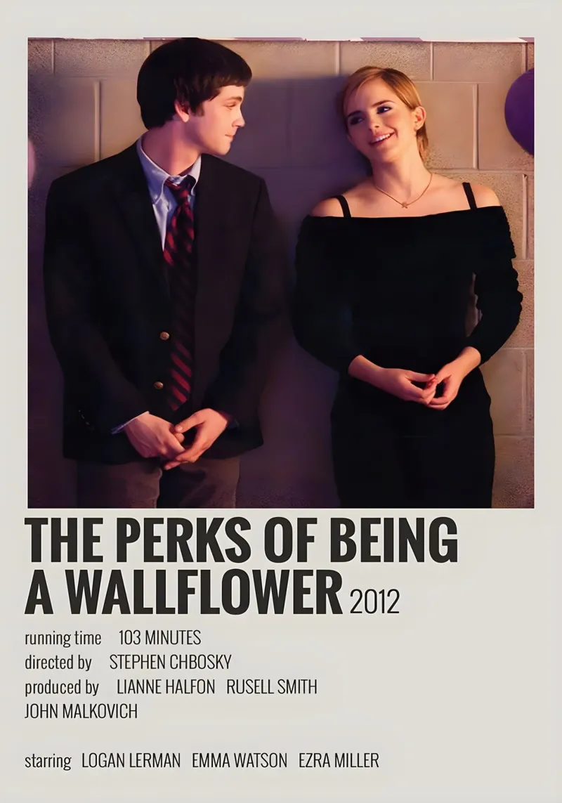 THE PERKS OF BEING A WALLFLOWER 2012 pellicola backlit da MVFminimalist