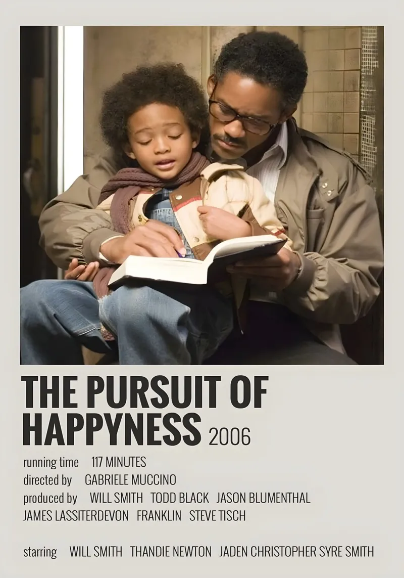 THE PURSUIT OF HAPPYNESS 2006 pellicola backlit da MVFminimalist
