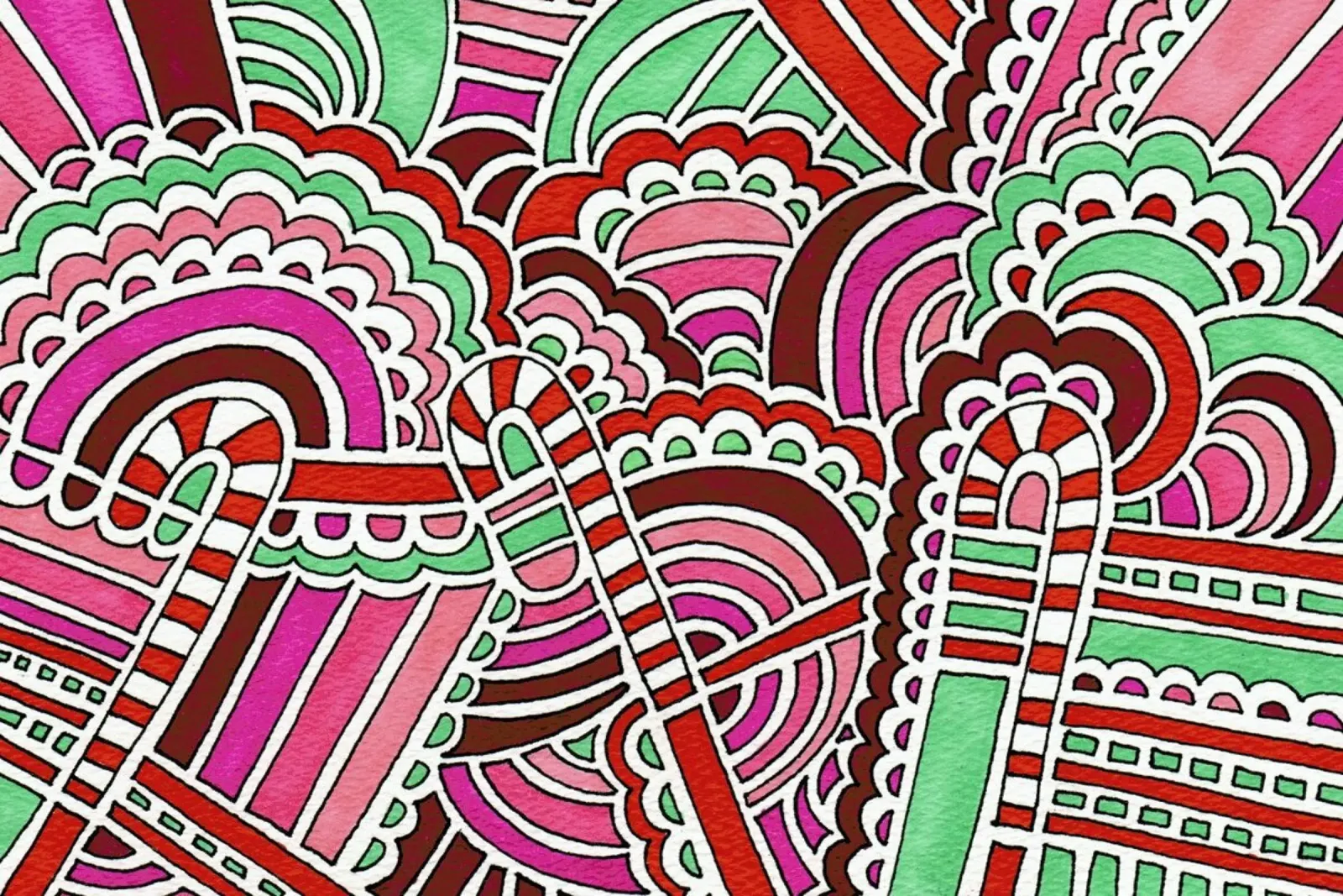 Candy Canes carta hahnemühle da KP Design