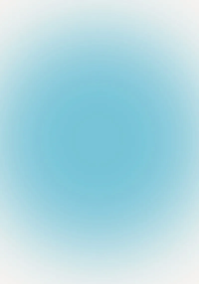 Sereen Hemelsblauw Aura Kleurverloop Abstract Poster Art canvas van homdeco