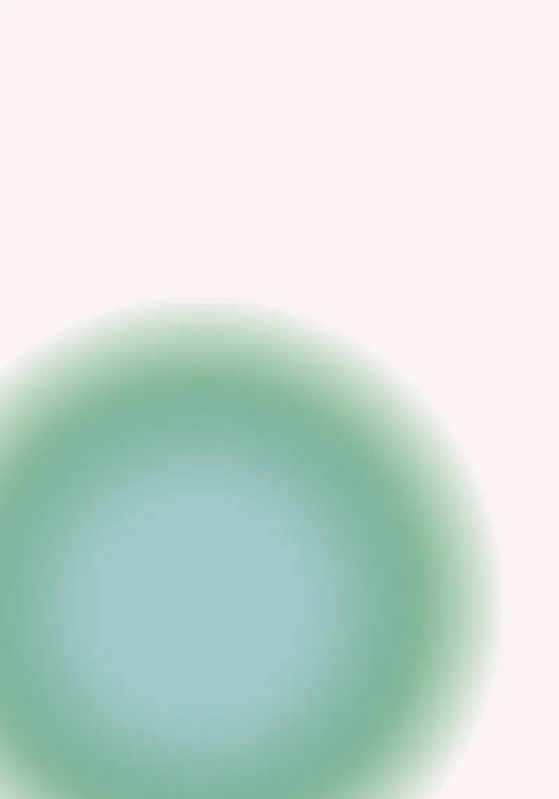 Sereen Mint & Blauw Aura Kleurverloop Abstract Poster Art canvas van homdeco