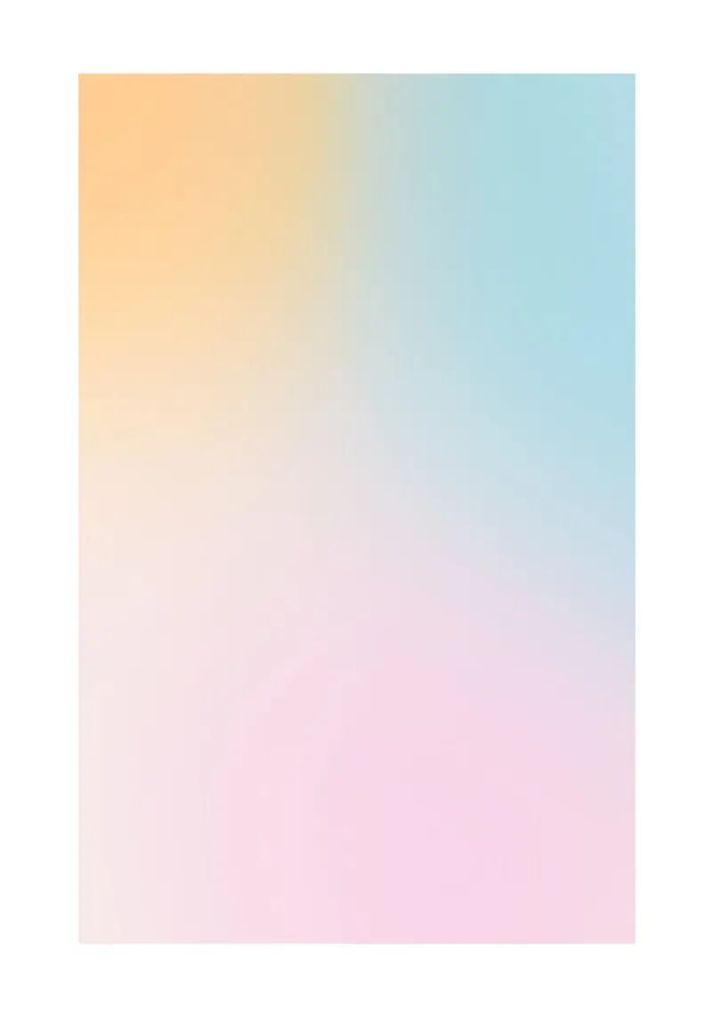 Pastel Sunset Sky Gradient Abstract Wall Art Print hahnemühle by homdeco