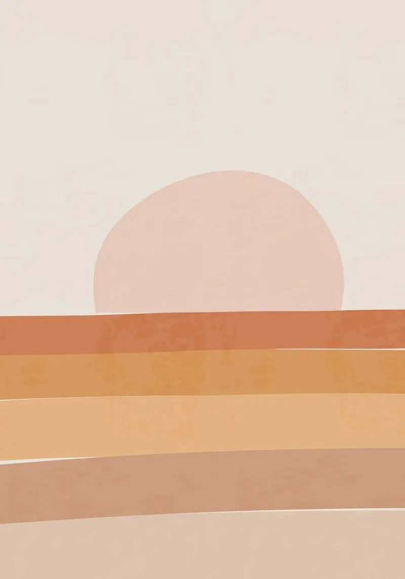 sunset sun horizon alu-dibond by Ron Bale
