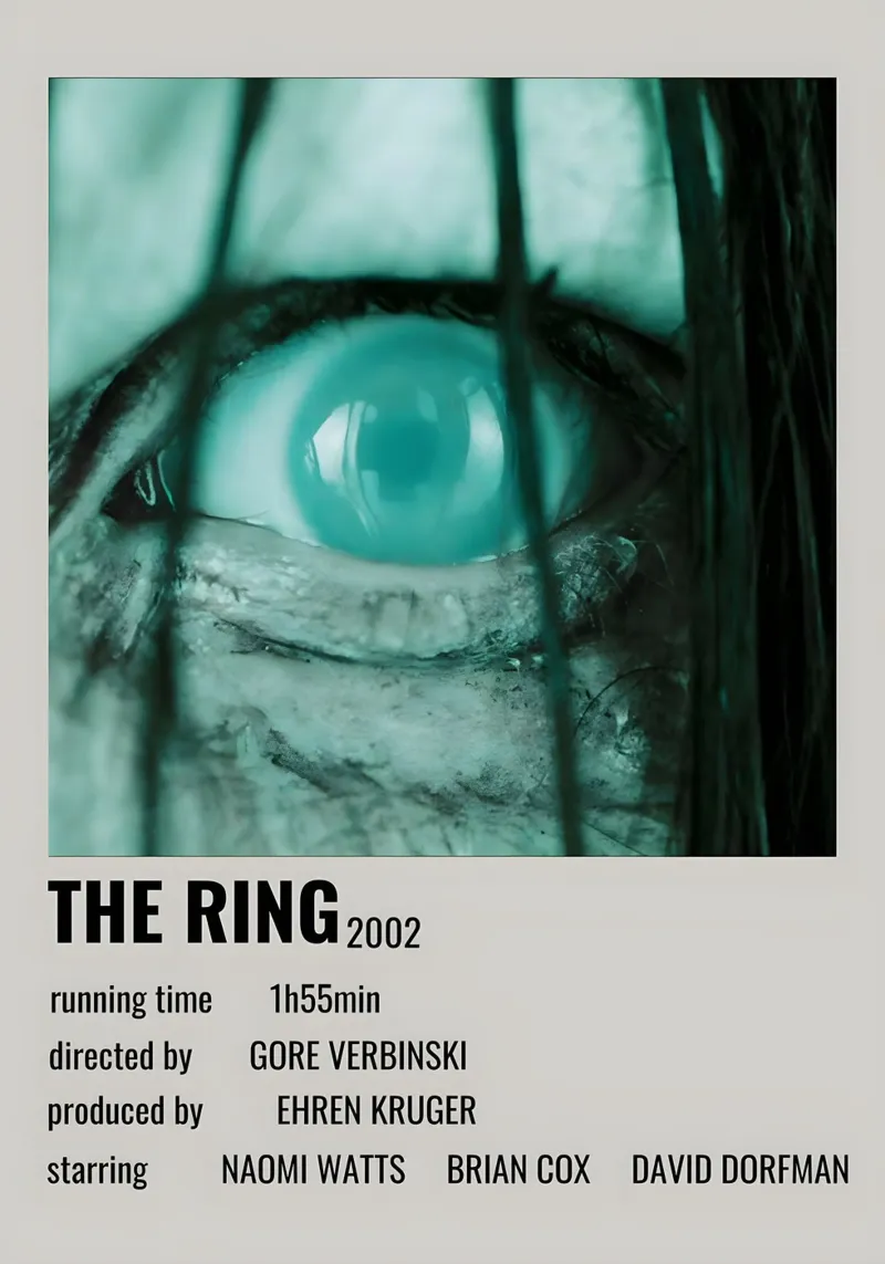 THE RING 2002 pellicola backlit da MVFminimalist