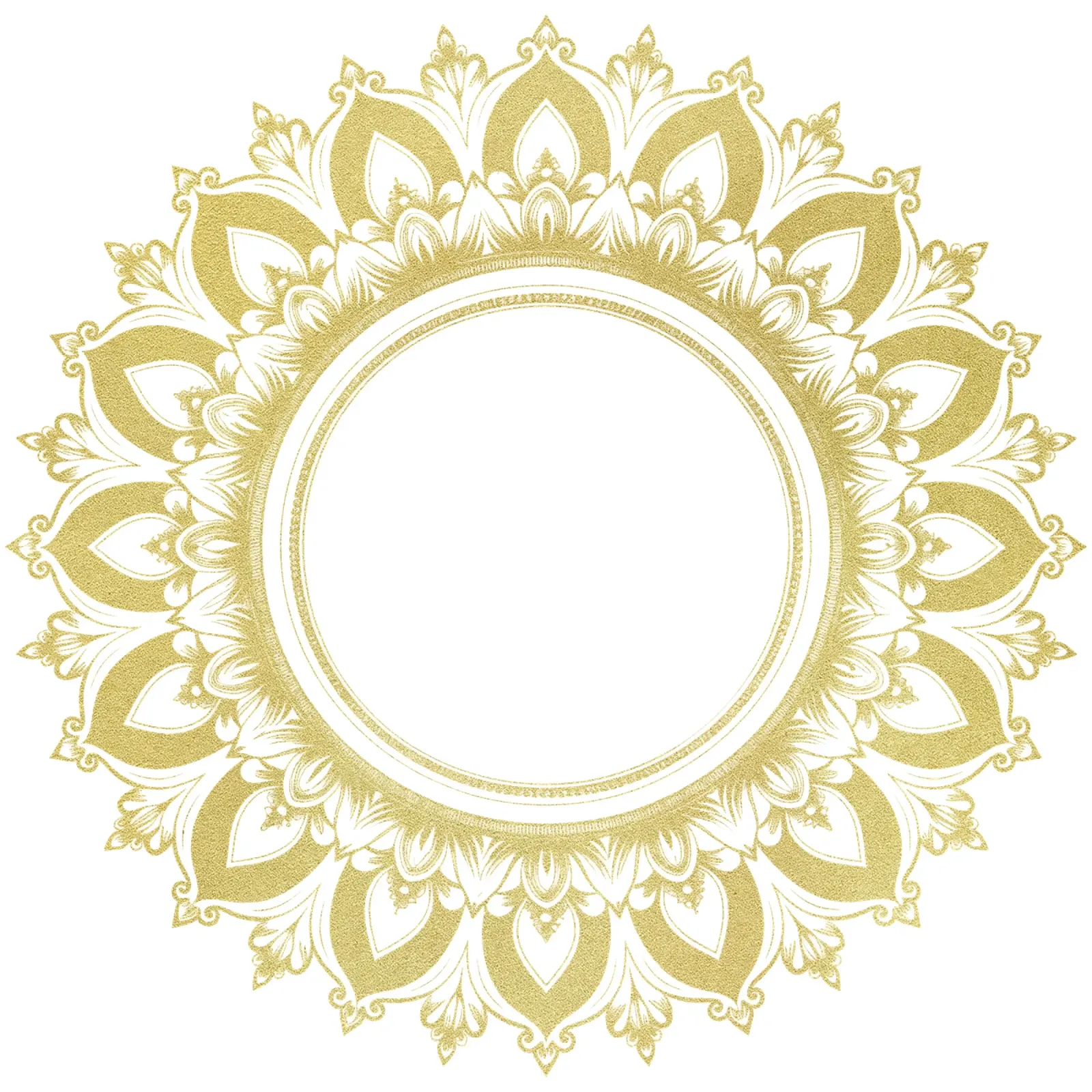 Mandala d'oro pellicola backlit da Spiritual Touch
