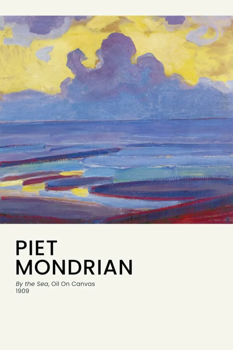 Mondrian - By the Sea pellicola backlit da Vintage by JUNIQE