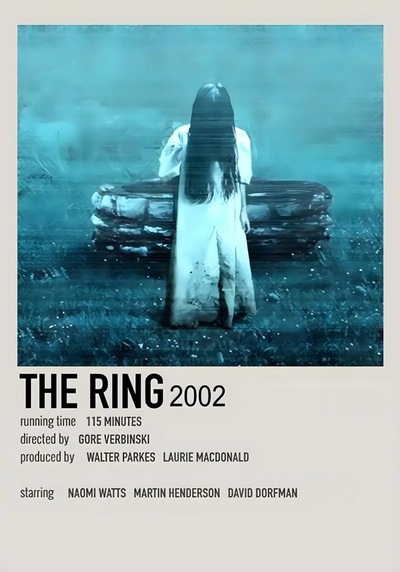 THE RING 2002 pellicola backlit da MVFminimalist
