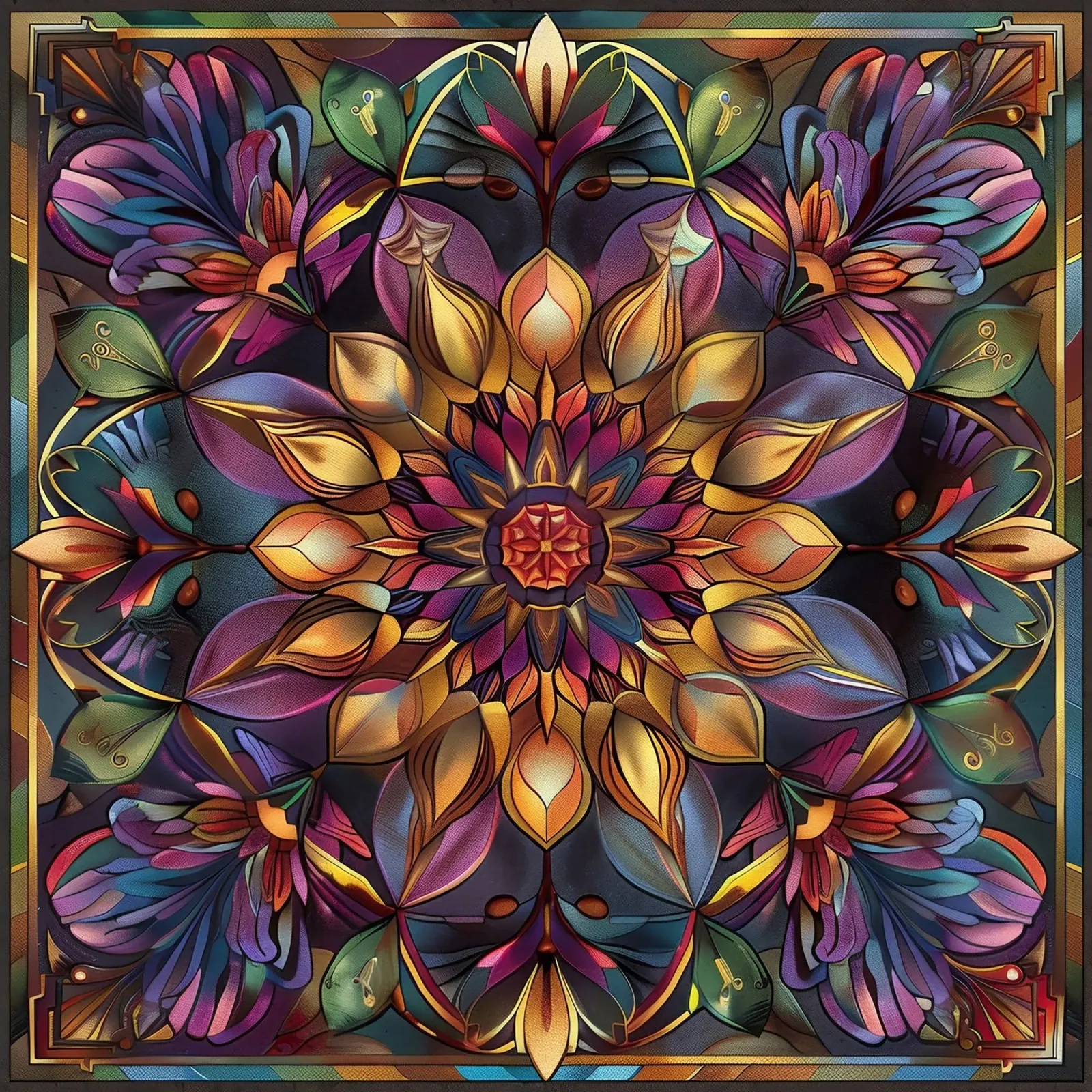 Mandala sacro plexiglass da Spiritual Touch