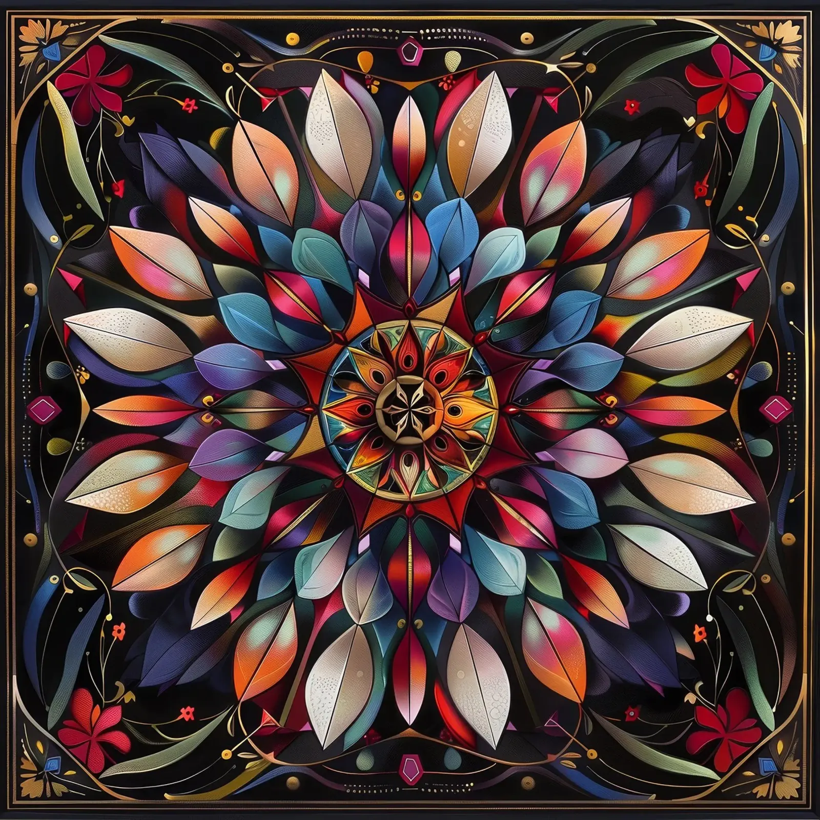 Sacred Mandala poster by Spiritual Touch
