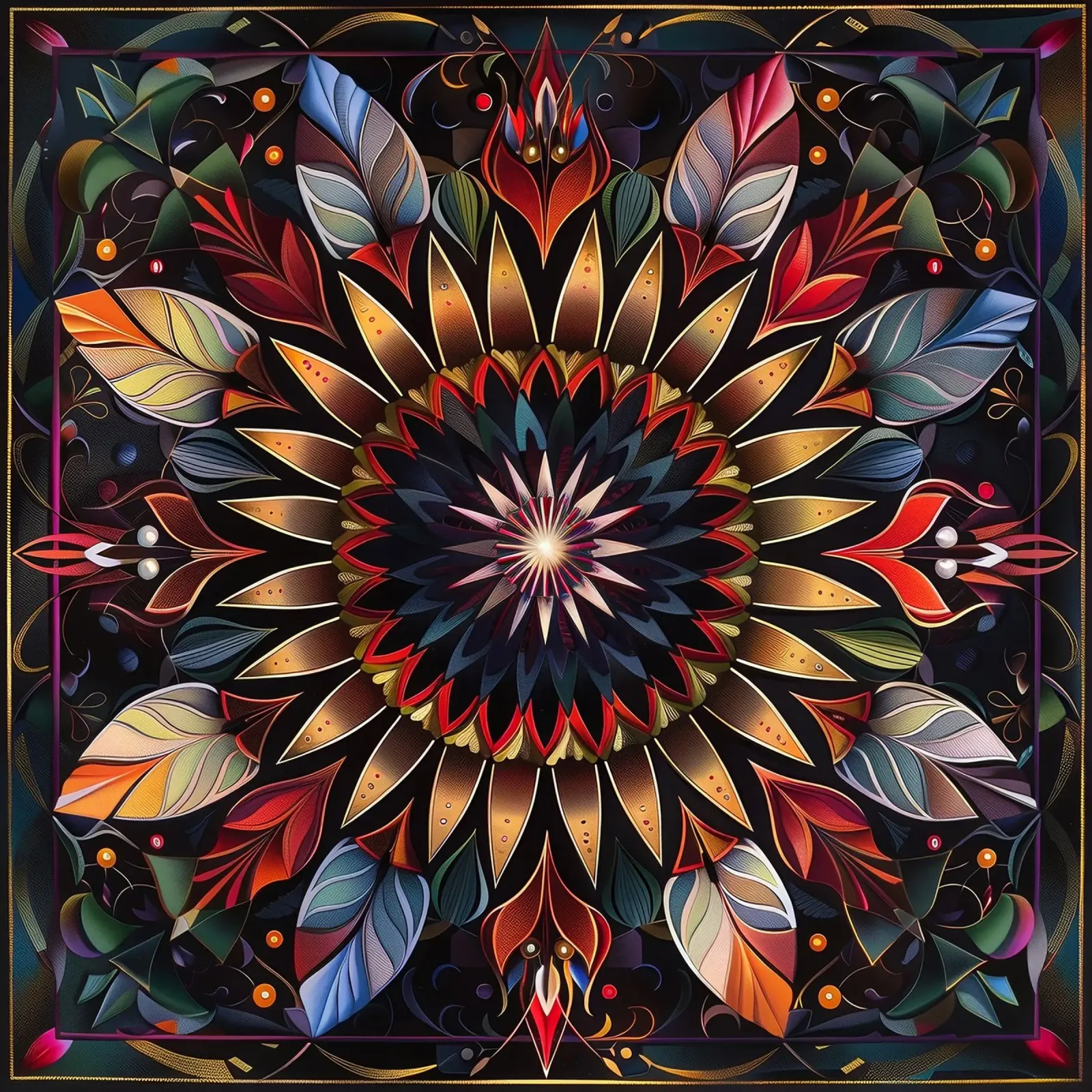 Mandala sacro pellicola backlit da Spiritual Touch