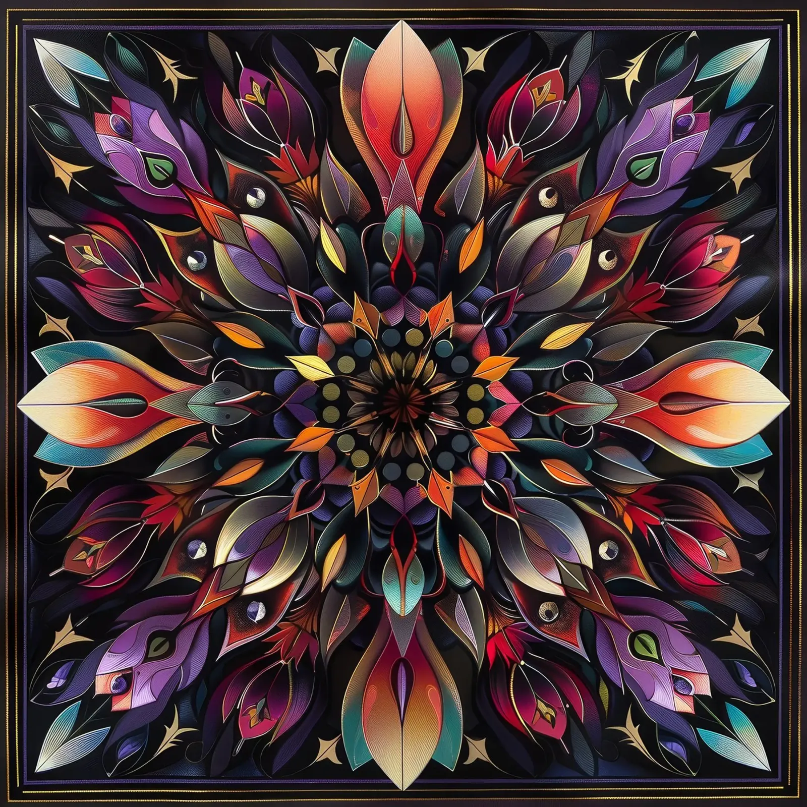 Mandala sacro pellicola backlit da Spiritual Touch