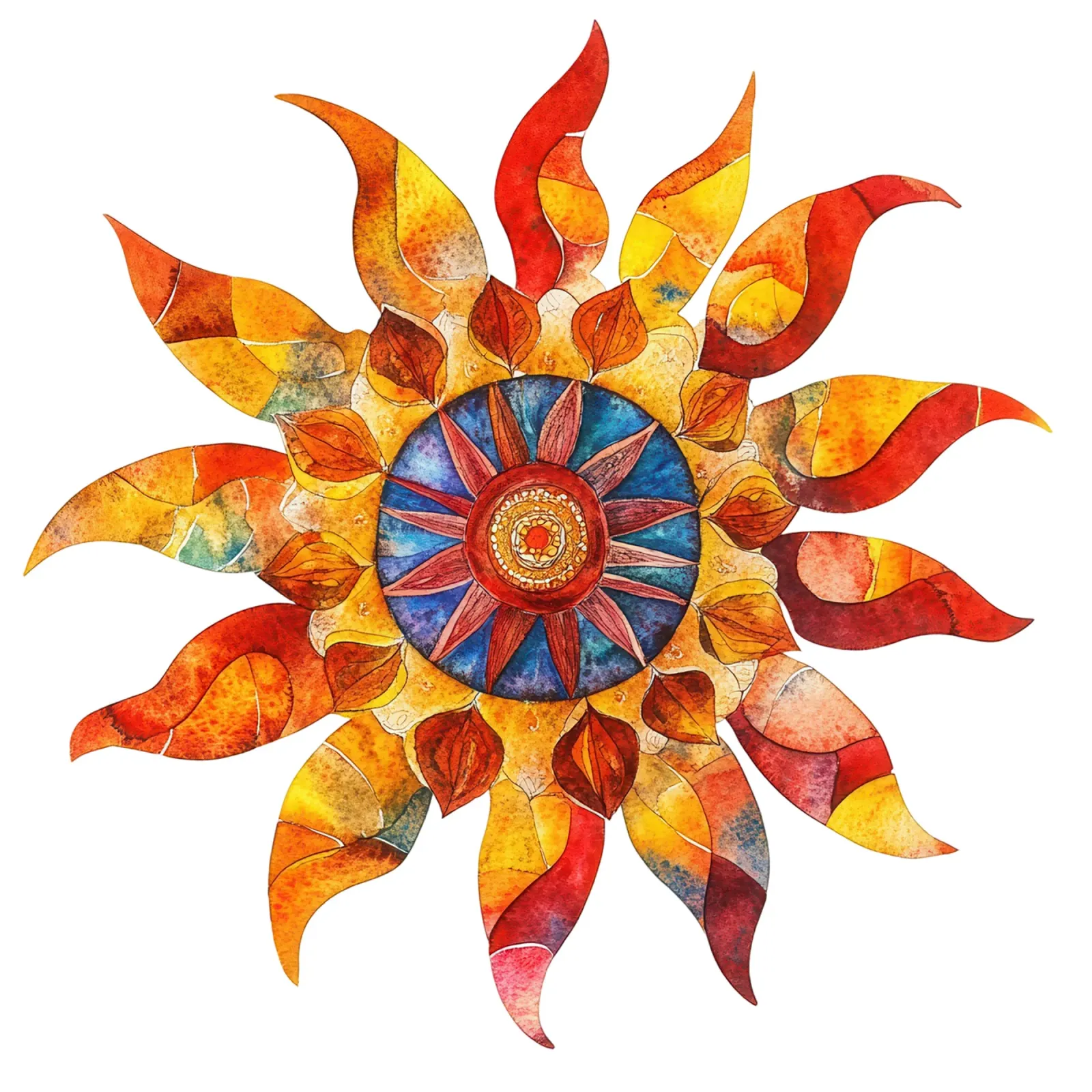 Sun Mandala poster by Spiritual Touch