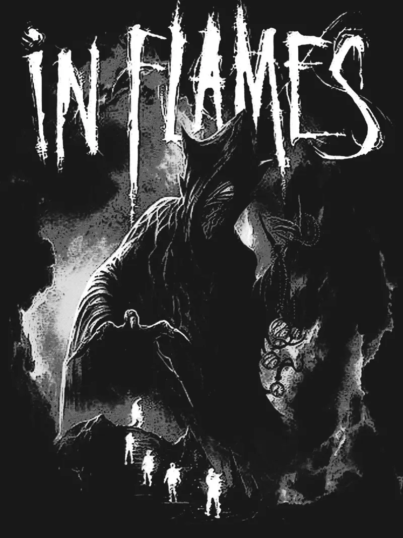 Art du groupe In Flames hahnemühle de vanhesling