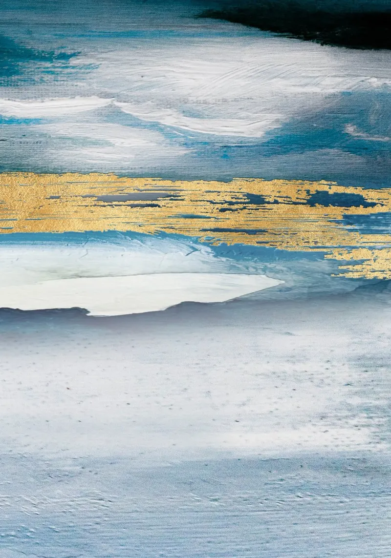 Blue Abstract Texture plexiglass da vintageshop