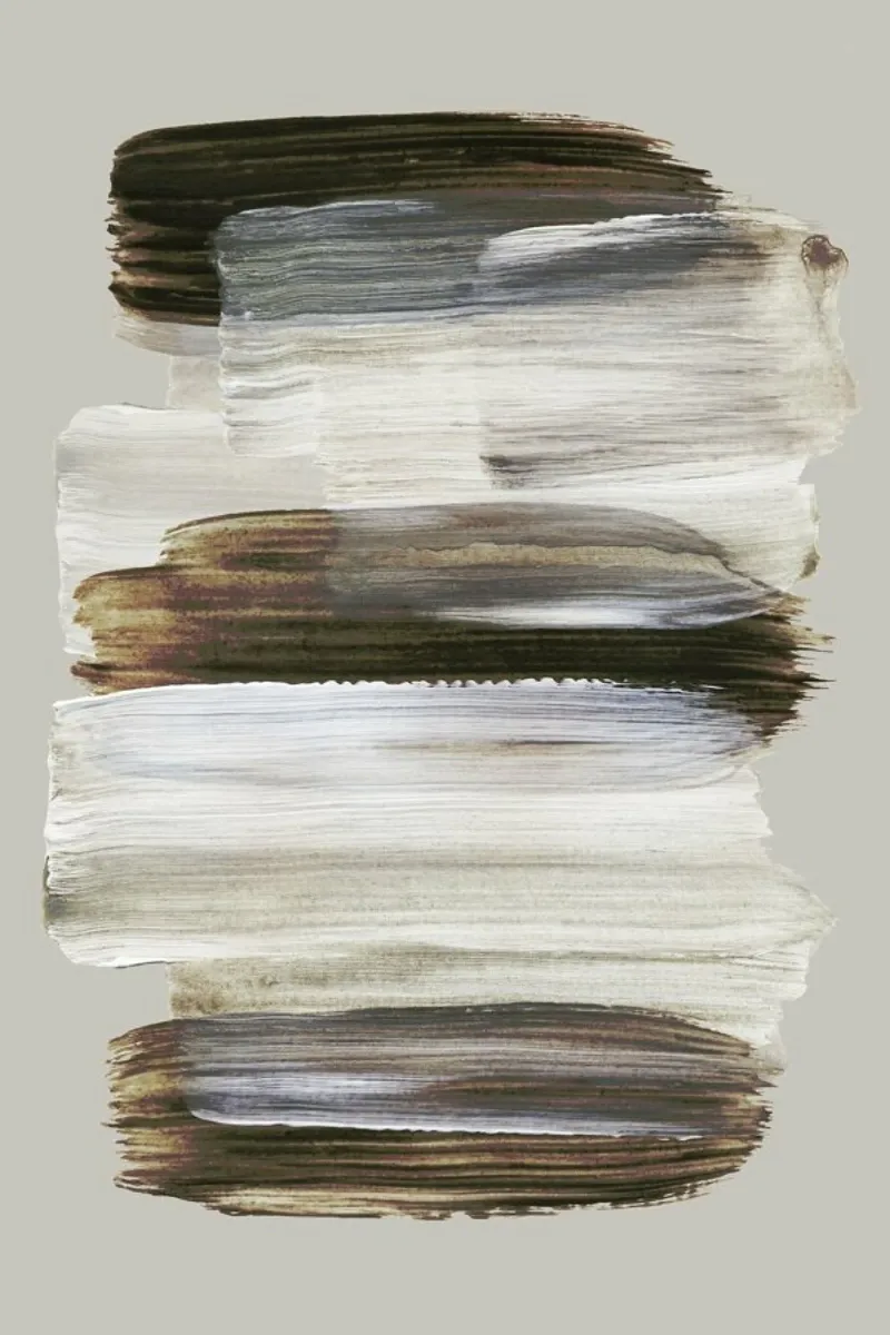 Abstract Brush Strokes 108 plexiglass da Mareike Böhmer