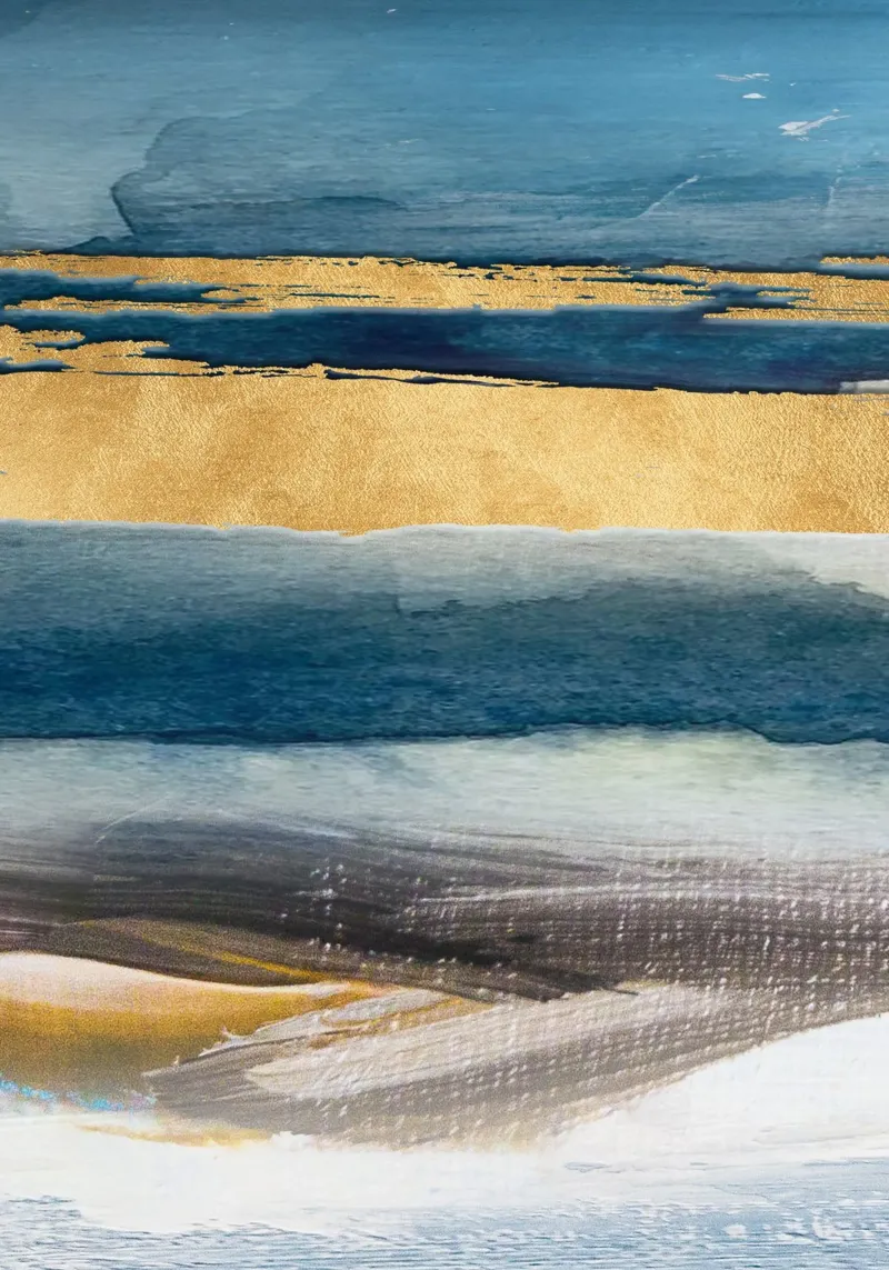 abstract golden brushstrokes pellicola backlit da vintageshop