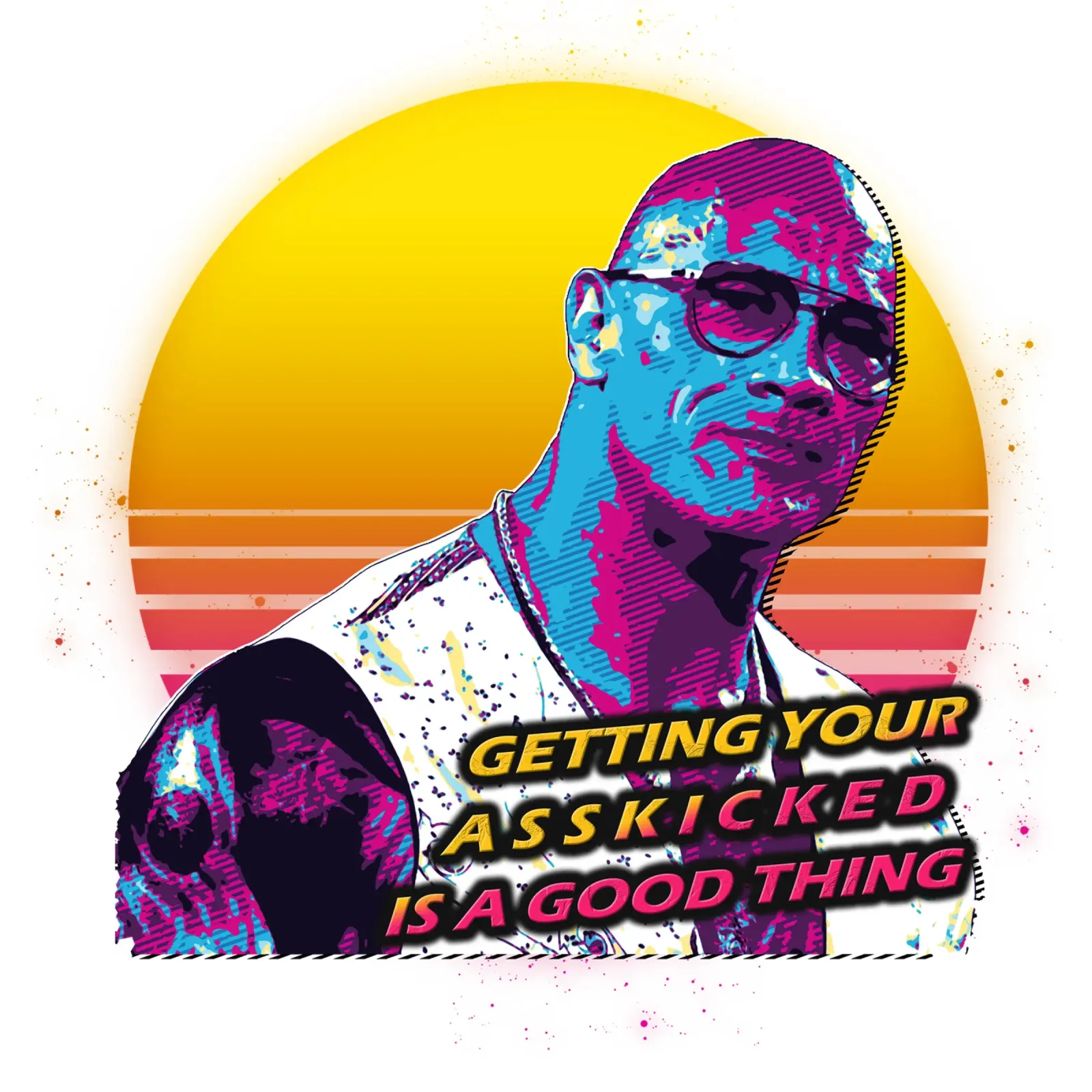 Barzellette retro The Rock WWE carta hahnemühle da singpentinksale