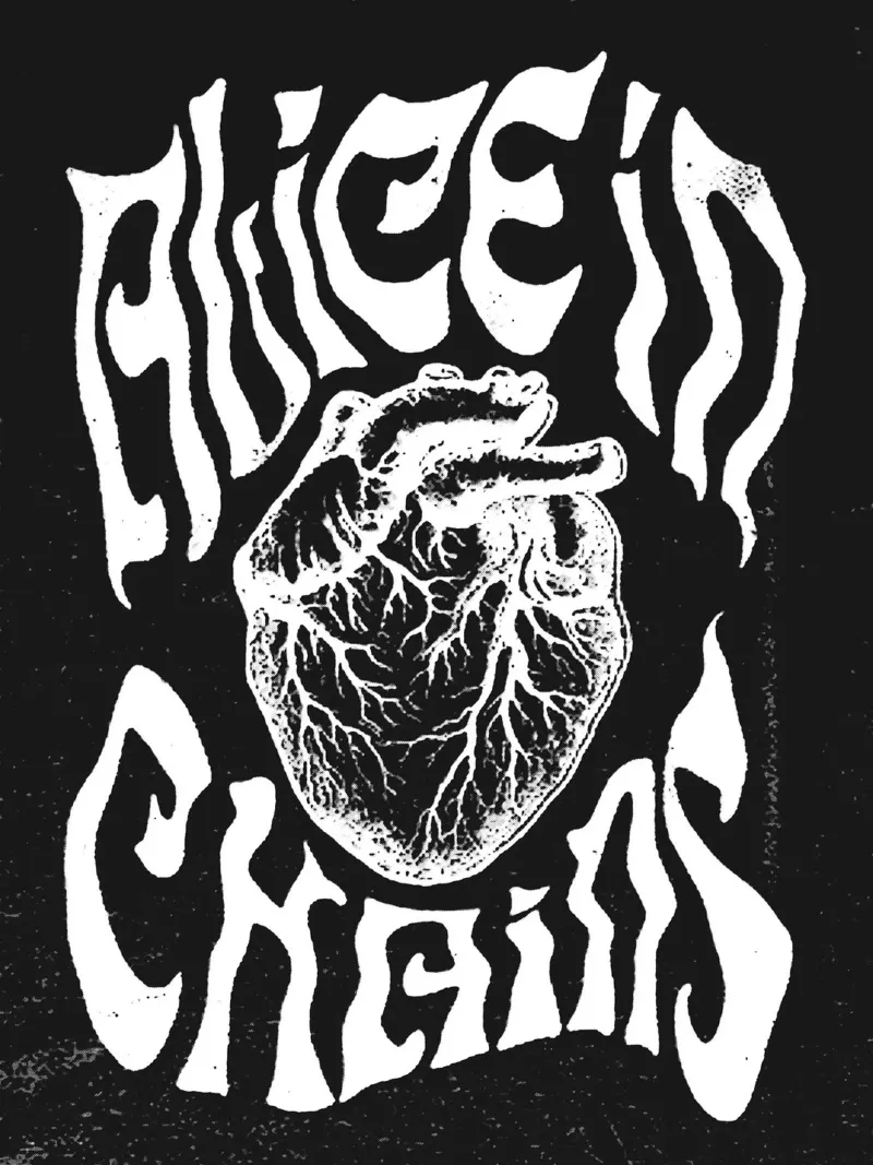 Alice in Chains alluminio dibond da vanhesling