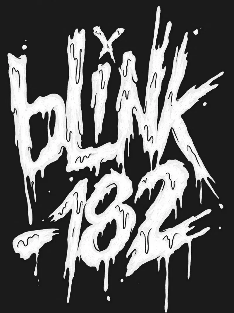 Blink-182 alluminio dibond da vanhesling